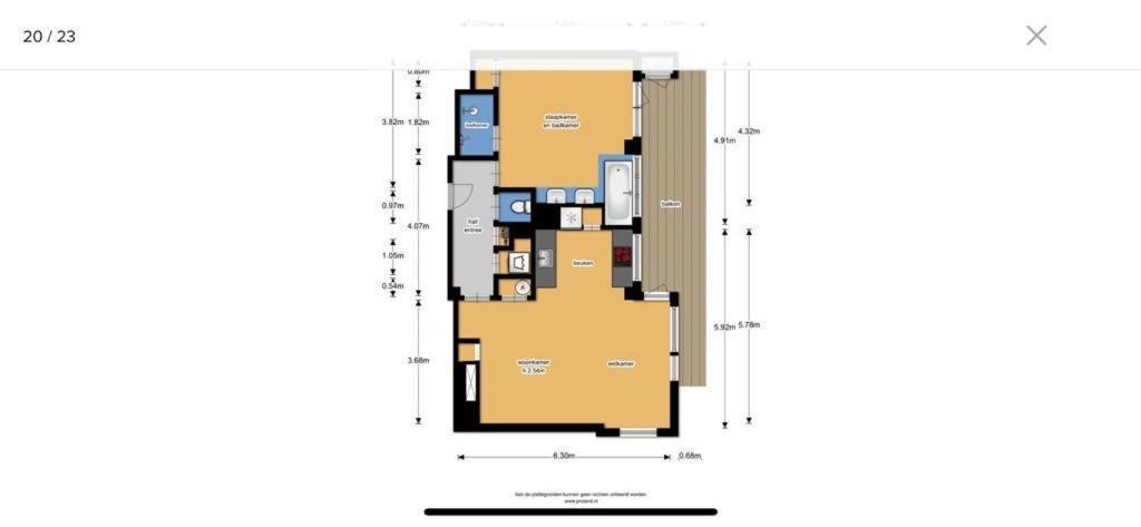 Appartement Delibas 赞德沃特 外观 照片